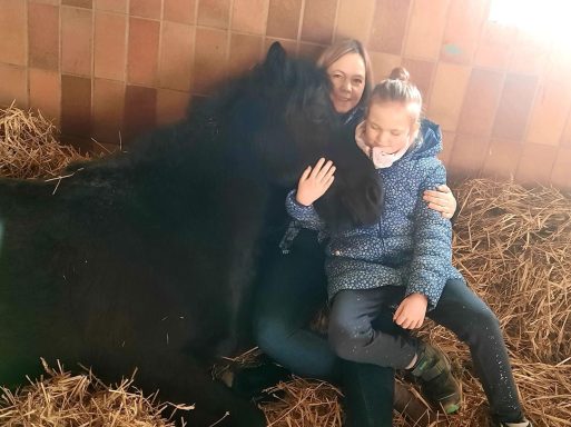 Reittherapie für beeinträchtigte Kinder